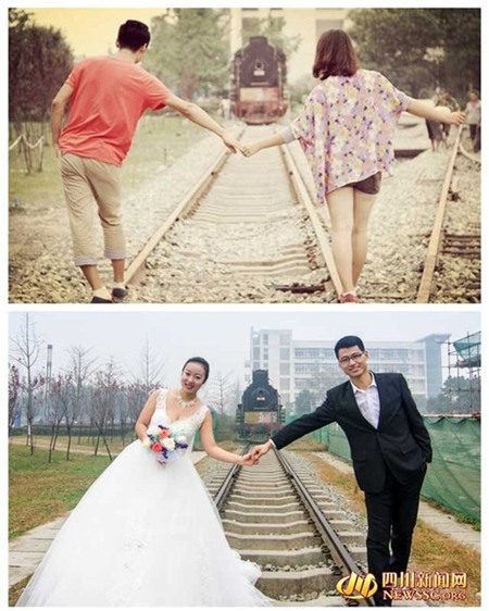 Bộ ảnh cưới theo phong cách