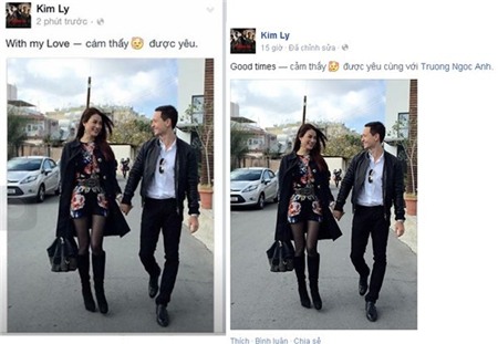 Trương Ngọc Ánh, Kim Lý