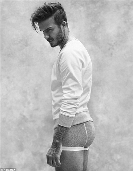 David Beckham đóng quảng cáo với tóc rối lãng tử 1