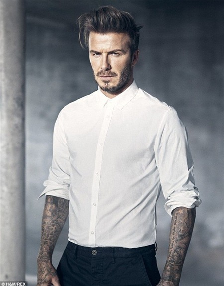 David Beckham đóng quảng cáo với tóc rối lãng tử 4