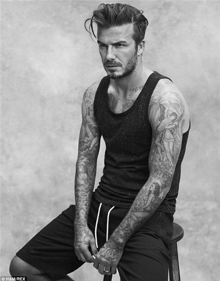David Beckham đóng quảng cáo với tóc rối lãng tử 5