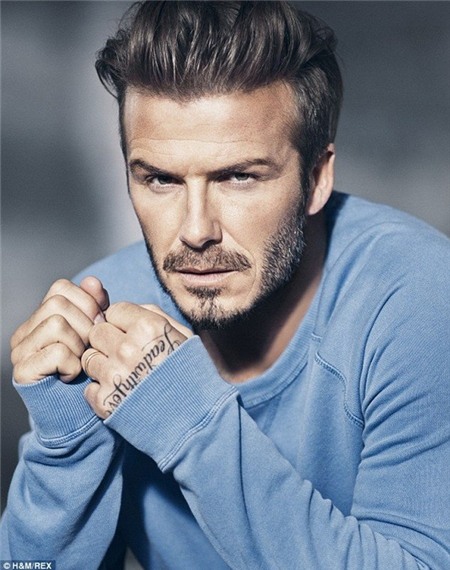David Beckham đóng quảng cáo với tóc rối lãng tử 8