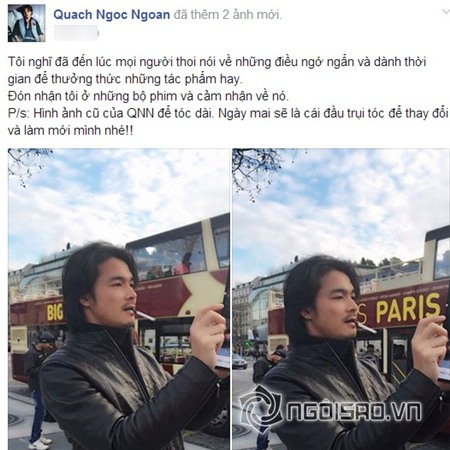 Quách Ngọc Ngoan, xuống tóc, Lê Phương, chấm dứt, ly hôn, tranh cãi