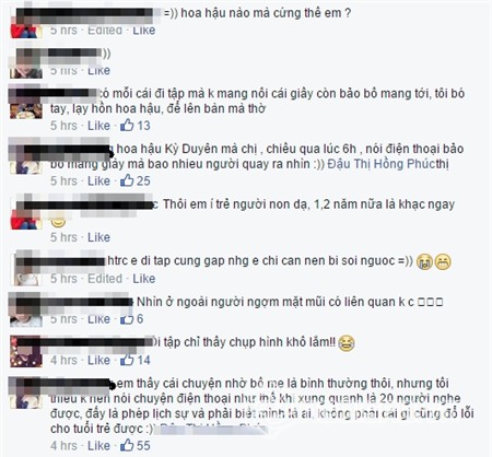 Hoa hậu Kỳ Duyên quát mắng bố mẹ vì quên chuẩn bị giày?