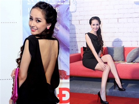 Mai Phương Thúy nghiện khoe lưng quá đà