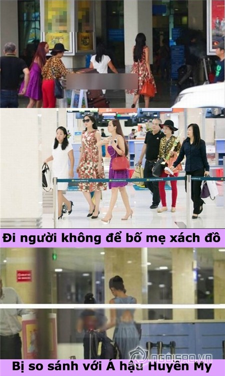 Kỳ Duyên, rùm beng, bủa vây, mắt lệch, ỉ lại, tiếng Pháp, đồ hiệu