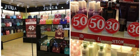 Nhiều mặt hàng đồng loạt giảm giá tại trung tâm thương mại Diamond Plaza