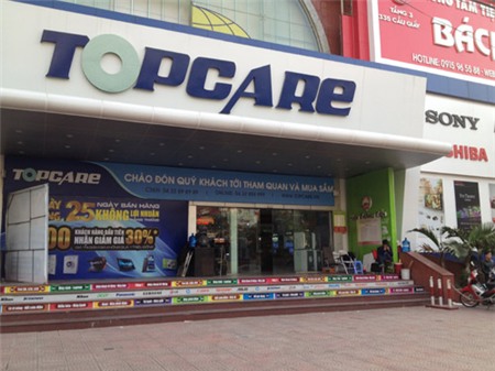 Topcare, kinh-doanh, bán-lẻ, đầu-tư, điện-máy, siêu-thị, DN, hàng-hóa, nợ, cung-cấp, ngân-hàng, bán-hàng.