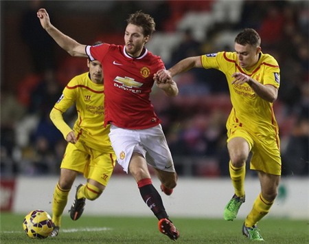 Nick Powell mở tỉ số cho U21 Man United