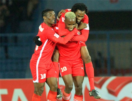 Hải Phòng đang là hiện tượng của V-League 2015 (ảnh: Gia Hưng)