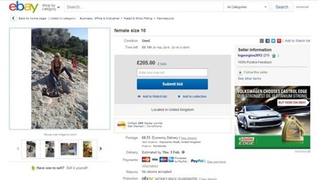 Bà mẹ 2 con bán đấu giá chính mình trên eBay, mong được 