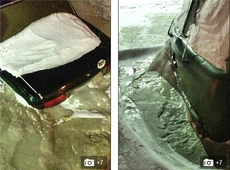 Người dân choáng trước cảnh đường hóa