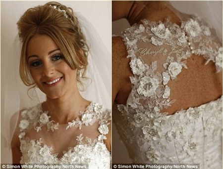 Chiếc váy cưới độc đáo làm từ 22.000 sợi lông ngỗng 6