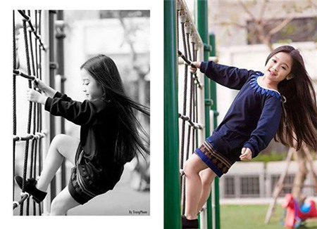 mẫu nhí, bộ ảnh,