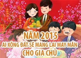 Năm Ất Mùi 2015: Tuổi nào xông đất sẽ phát tài, phát lộc? - Ảnh 1