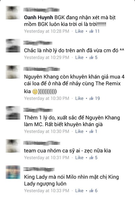 MC, Nguyên Khang, The remix