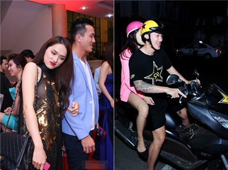 Trong những lần đưa đón người yêu chạy show, Chriss Lai cũng thỉnh thoảng xuất hiện cùng Hương Giang trước báo giới. Nữ ca sĩ đi lên từ Vietnam Idol không ngại bày tỏ tình cảm với bạn trai ở trước ống kính. Từ mùa thu năm ngoái, Hương Giang đã dẫn người yêu về ra mắt bố mẹ.