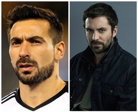 Nếu để tấm ảnh của Lavezzi và Rhys Coiro cạnh nhau, có thể bạn sẽ nghĩ họ là 1 người khi các chi tiết đều không cho thấy sự khác nhau. Lavezzi hiện là cầu thủ của PSG và ĐT Argentina, còn Rhys Coiro là một diễn viên nổi tiếng tại Mỹ. Coiro từng xuất hiện rất nhiều trong các bộ phim được chiếu trên HBO cũng như FOX.