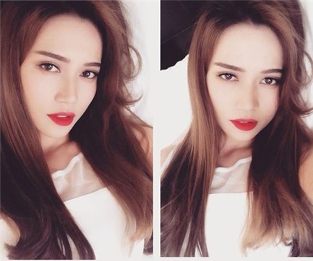 Sao Việt rạng rỡ và tươi tắn hơn với màu tóc nhuộm nâu 21