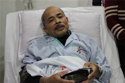 Diễn viên Hán Văn Tình đang điều trị căn bệnh ung thư phổi.