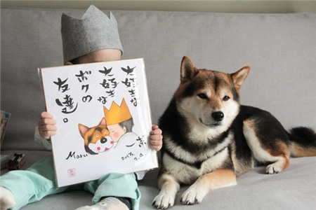 Tan chảy với hình ảnh đáng yêu của cậu bé gốc Nhật Bản bên cún cưng 17