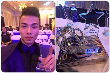 Soc: Kenny Sang doi vuong mien, trang diem Vo Tac Thien di nhan giai “Hot facebooker“