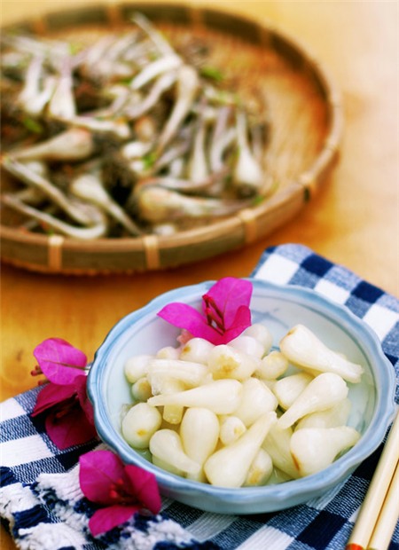 Cách làm củ kiệu ngâm giòn giòn ngày Tết - 5