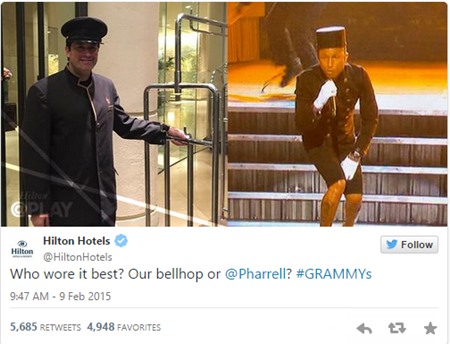 Những bức ảnh chế hài hước về thảm đỏ Grammy 2015