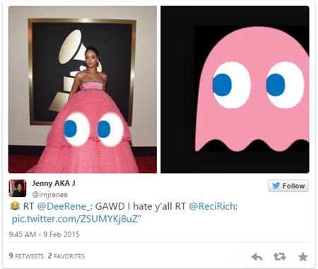 Những bức ảnh chế hài hước về thảm đỏ Grammy 2015
