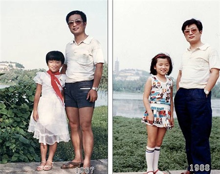 Cảm động cha và con gái chụp ảnh cùng một chỗ suốt 35 năm - 4