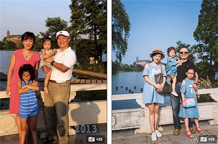 Cảm động cha và con gái chụp ảnh cùng một chỗ suốt 35 năm - 15