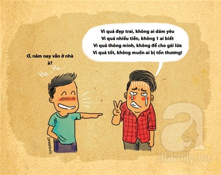 Tranh vui: Valentine trong mắt hội