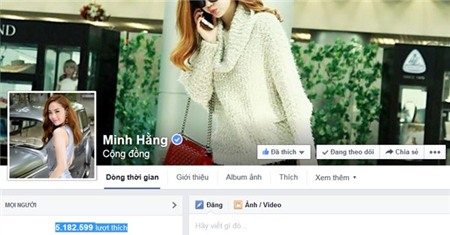 8 sao Việt có lượng fan theo dõi nhiều nhất trên Facebook