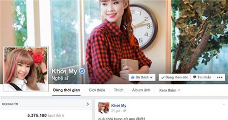 8 sao Việt có lượng fan theo dõi nhiều nhất trên Facebook