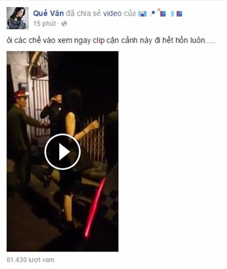 Trang Trần, Thu Thủy, Hương Giang, Quế Vân, xin lỗi, thông cảm, hết hồn, sao Việt