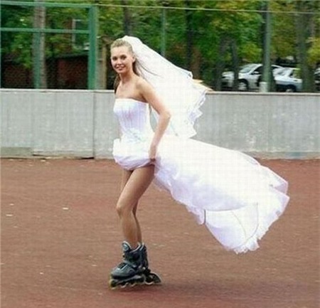 Hình ảnh khó đỡ của cô nàng cá tính