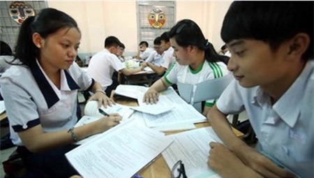 Việc tổ chức lớp ôn tập cho HS được thực hiện trên tinh thần tự nguyện. (Ảnh minh họa)