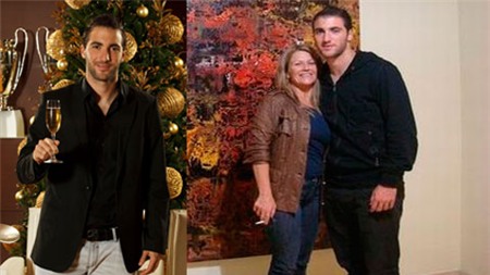 Gonzalo Higuain hẹn cưới nữ phóng viên Daniela Saurwald, nhưng do thân mẫu Nancy Zacarías của anh quyết định