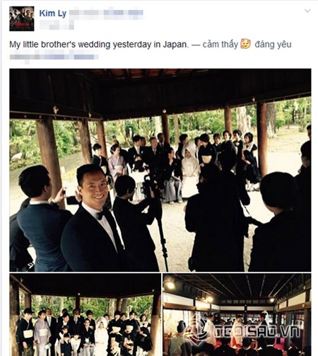 Kim Lý dự đám cưới Nhậ Bản 7