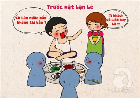 Tranh vui: Những khoảnh khắc các ông chồng thích 