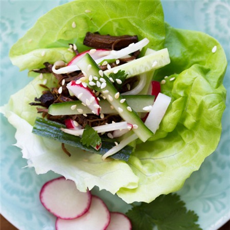 Xà lách cuộn thịt bò kiểu Hàn ngon mê - 3