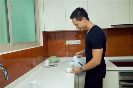 không gian sống của Kim Lý ở Sài Gòn 0