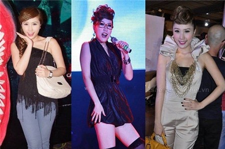 Liên tiếp những bộ đồ rối rắm, tham chi tiết.