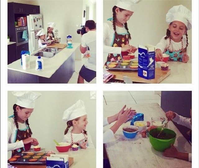 Charli và Ashlee trong một cảnh quay mới đây. Ảnh: Instagram NV.