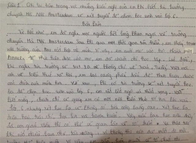 Ngôi trường chuyên là ước mơ của nhiều học sinh.