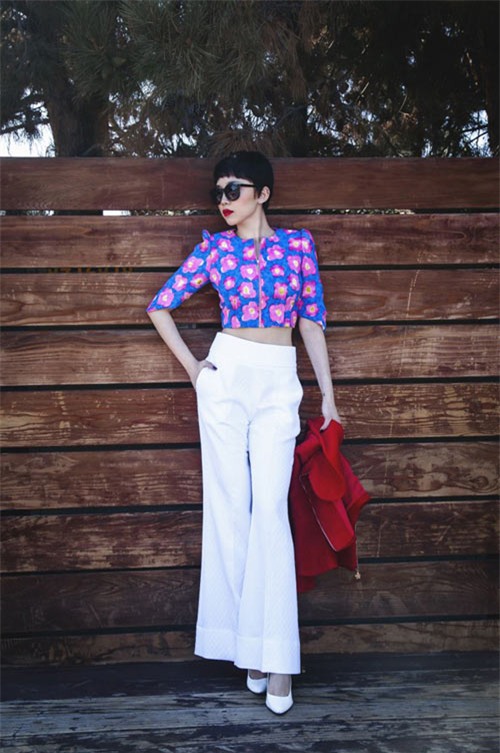 xu hướng, thời trang, quần ống loe