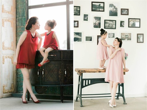 Thời trang mẹ và bé “chất” nhất showbiz Việt - 13