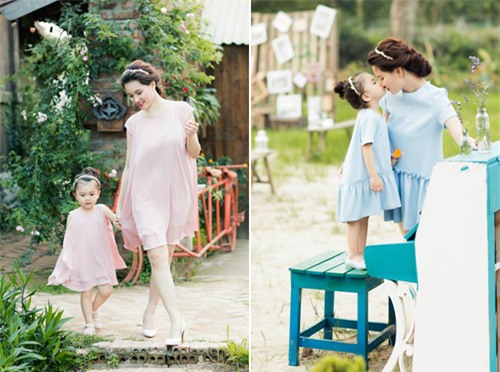 Thời trang mẹ và bé “chất” nhất showbiz Việt - 15
