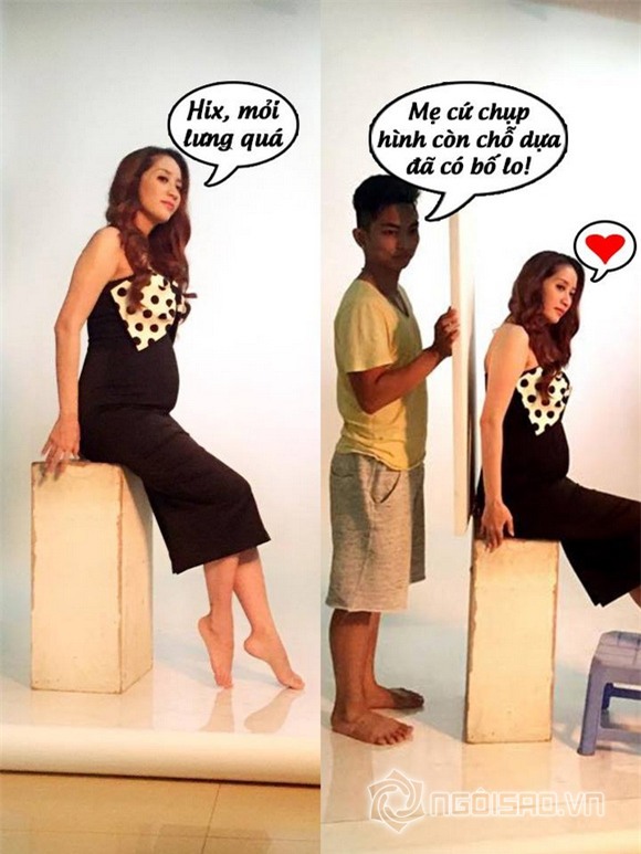 Khánh Thi được chụp ảnh 2