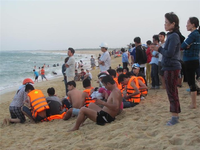 tắm biển, chết đuối, chưa tìm được thi thể